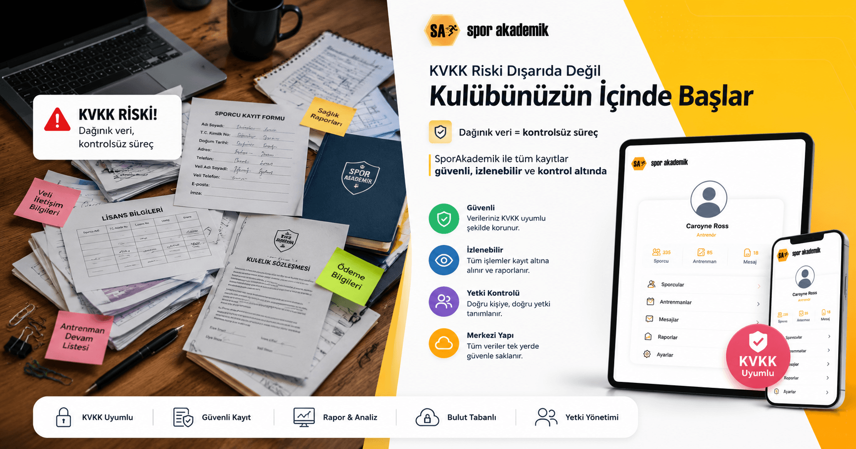 Spor Kulübünde KVKK Uyumu: Sporcu ve Veli Verilerini Nasıl Korumalısınız?